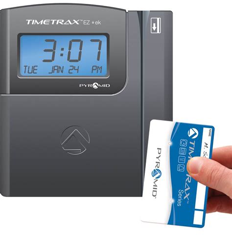 time card rfid scanning system|id badge time clock.